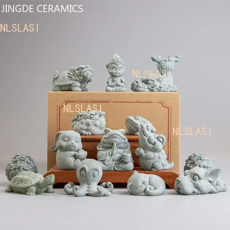 Creative Handmade Stone Tea Pe - Aquarium Marine Fish ulasan dan harga