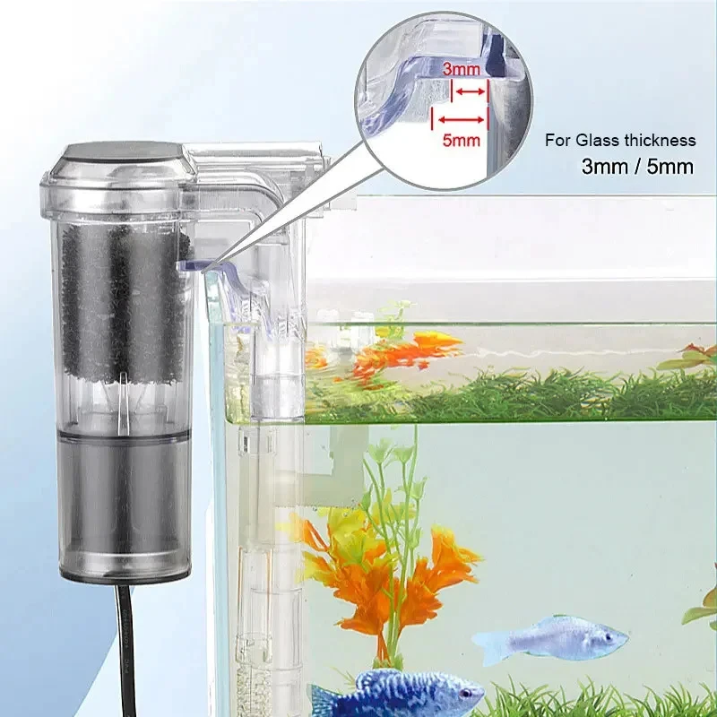 Mini External Waterfall Fish T - Aquarium Marine Filter ulasan dan harga