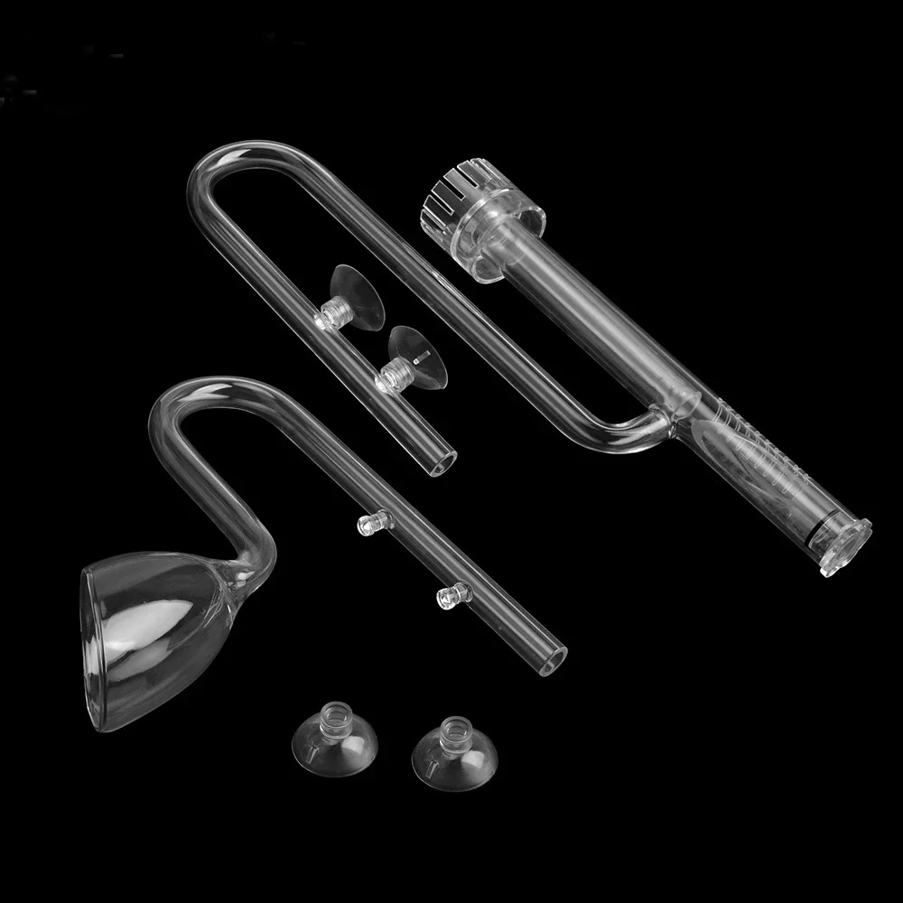 Glass Lily Pipe Skimmer Inflow - Aquarium Marine Filter ulasan dan harga