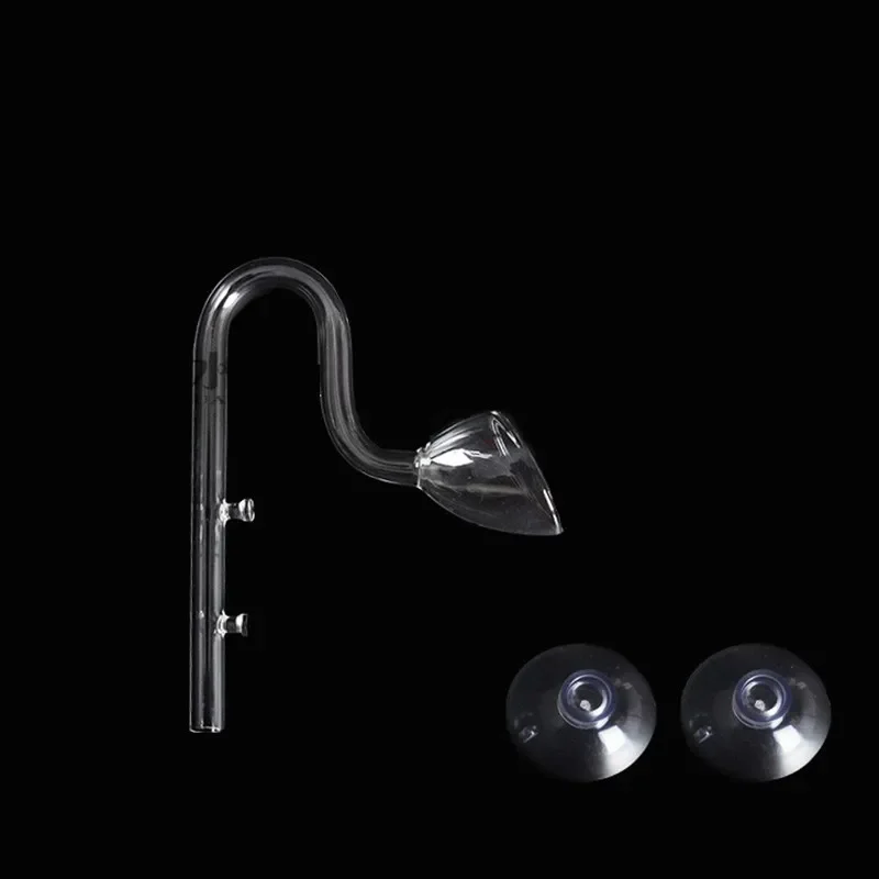 Glass Lily Pipe Skimmer Inflow - Aquarium Marine Filter ulasan dan harga