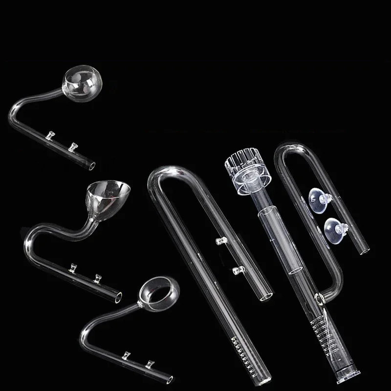 Glass Lily Pipe Skimmer Inflow - Aquarium Marine Filter ulasan dan harga