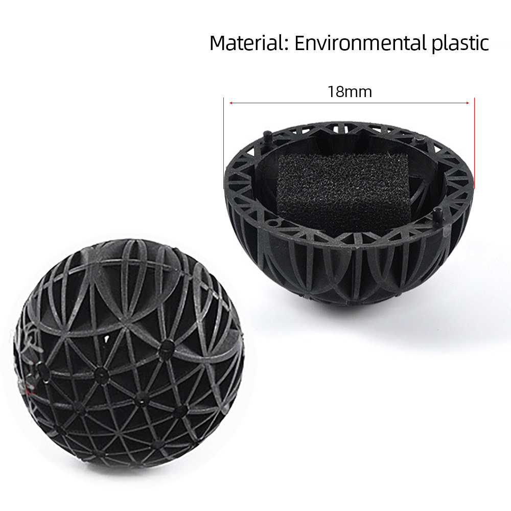 100pcs 18mm Biological Bio Bal - Aquarium Marine Filter ulasan dan harga