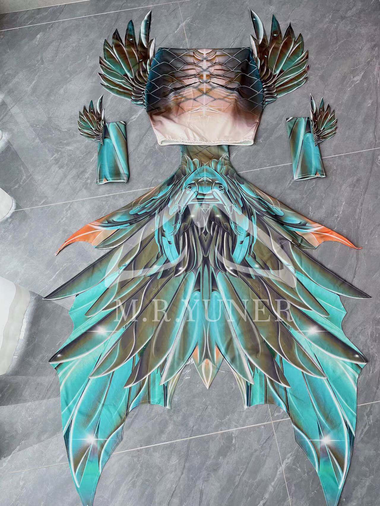 Original Mermaid Big Fish Tail - Aquarium & Marine Science Center ulasan dan harga