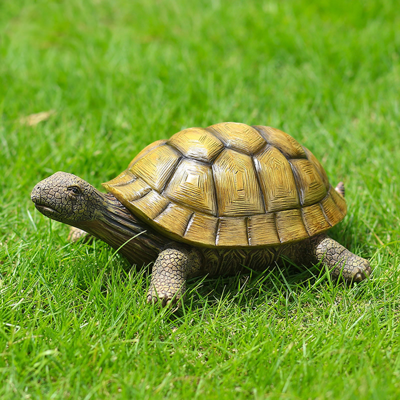 Cute Decorative Turtle Resin T - Aquarium Marine Fish ulasan dan harga